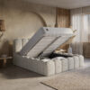 Opbergbed boxspring Yazz Beige
