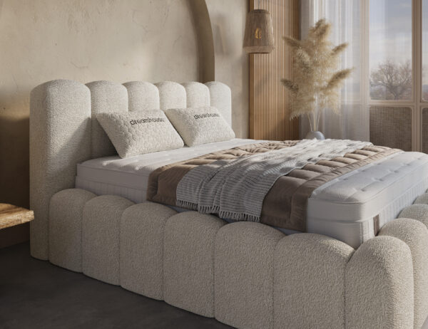 Opbergbed boxspring Yazz Beige