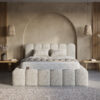 Opbergbed boxspring Yazz Beige