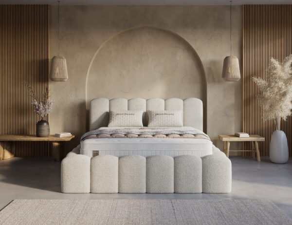 Opbergbed boxspring Yazz Beige