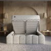 Opbergbed boxspring Yazz Beige