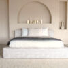 Adore Element bedframe – Pearl Beige