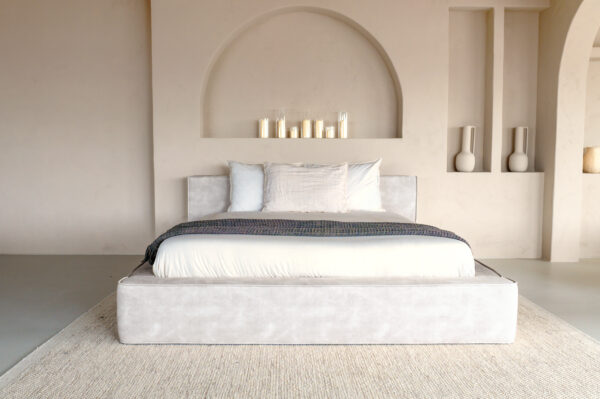 Adore Element bedframe – Pearl Beige
