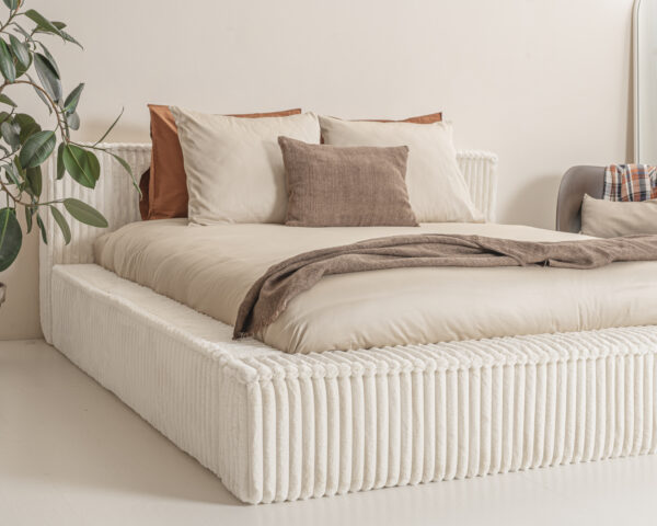 Adore Melody bedframe – Pearl Beige
