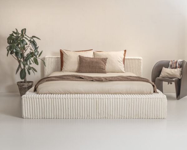 Adore Melody bedframe – Pearl Beige