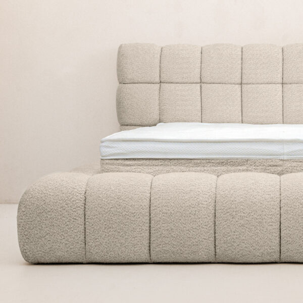 Adore Ruby bedframe – Bouclé Beige
