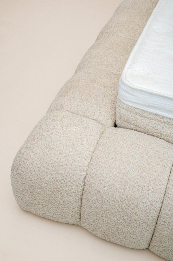 Adore Ruby bedframe – Bouclé Beige