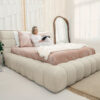 Adore Ruby bedframe – Bouclé Beige