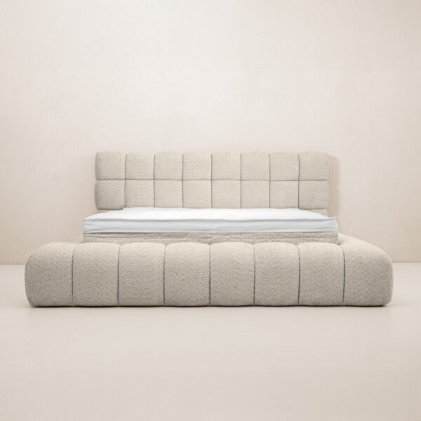 Adore Ruby bedframe – Bouclé Beige