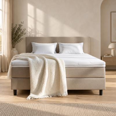 Boxspring Bleiswijk uit de maatwerkcollectie van Bedadviseur