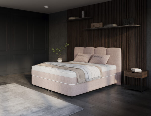 Opbergboxspring Pijnacker – Taupe – afbeelding 5