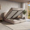 Opbergboxspring Bleiswijk – Beige – afbeelding 2