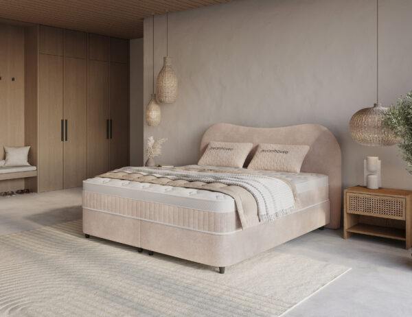 Opbergboxspring Bleiswijk – Beige – afbeelding 5