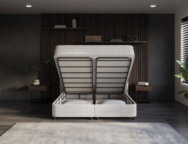 Opbergboxspring Berkel en Rodenrijs – Off White – afbeelding 4 Opbergboxspring Berkel en Rodenrijs – Off White – afbeelding 4