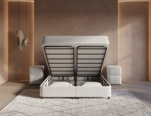 Opbergboxspring Zoetermeer – Beige – afbeelding 4 Opbergboxspring Zoetermeer – Beige – afbeelding 4