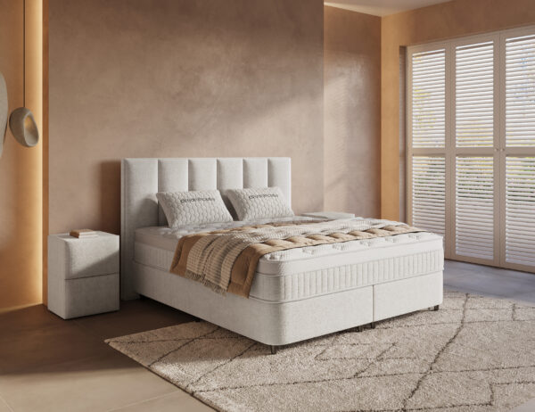 Opbergboxspring Zoetermeer – Beige – afbeelding 1 Opbergboxspring Zoetermeer – Beige – afbeelding 1