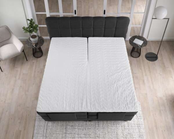 Elektrisch verstelbare boxspring Nootdorp – Antraciet – afbeelding 4